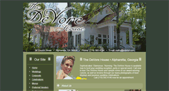 Desktop Screenshot of devorehouse.com